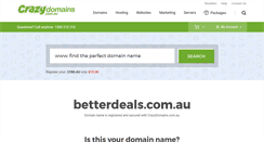 Desktop Screenshot of betterdeals.com.au